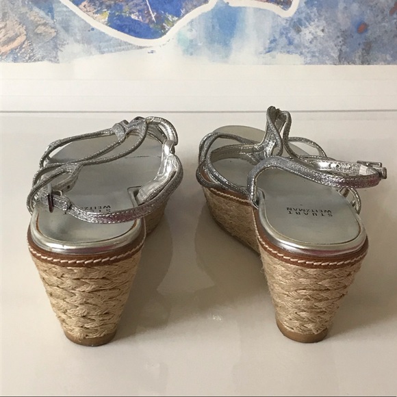 Stuart Weizmann Wedges Size 7.5 M - Picture 5 of 8